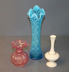 Three Bud Vases