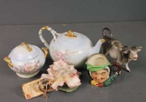 Group of Hand Painted Decorative Items
