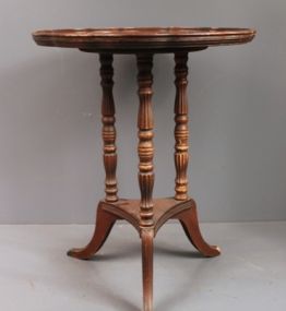 Side Table with Claw Feet
