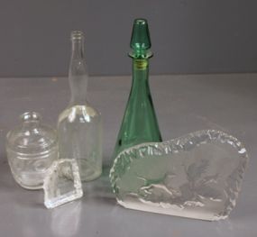 Group of Glass items