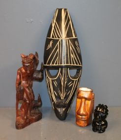 Group of Hand Carved Items