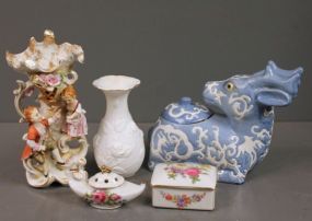 Group of Five Decorative Items
