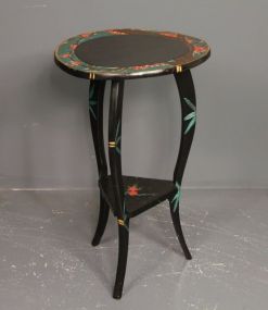 Hand Painted Two Tier Stand