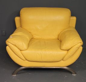 Yellow Cushion Chair