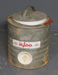 Galvanized Steel Igloo Cooler