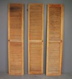 Six Wooden Shutters