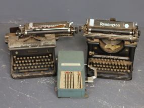 Typewriters and Calculator