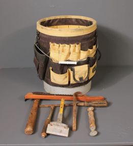 Tool Bucket with Tools