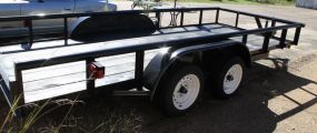 16 Foot Flat Bed Trailer
