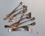 Set of Twelve Northland Stainless Cocktail Forks