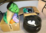 Three Box Lot of Halloween Decorations