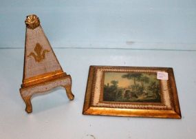 Florentine Picture & Florentine Easel