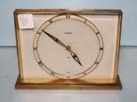 Le Coutre Swiss Brass Frame Clock