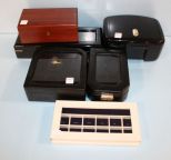 Six Jewelry Storage Boxes