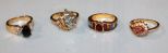 Four Costume Rings