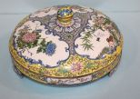 Made in China Enamel Divided Dish with Cover