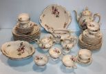 Forty-Eight Pieces of Rosenthal Pompadour Courtship