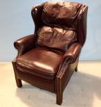 Don Kazery Brown Leather Recliner