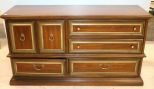 Four Drawer Dresser with Two Doors