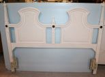 White Full Size Headboard