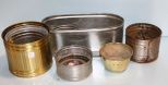 Lot of Tin Buckets