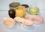 Box Lot of Various Pottery