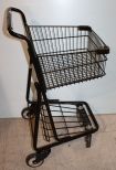 Small Metal Grocery Cart