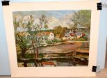 Three Lithograph Prints by Paul Cezanne 