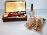 Vintage Costume Jewelry & Perfume Bottles