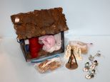 Nativity Scene & Various Small Christmas Items