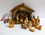Nativity & Various Small Nativity Pieces