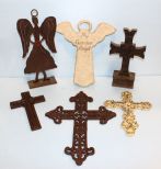 Iron Angel & Four Iron Crosses
