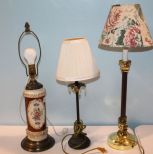 Three Decorative Lamps