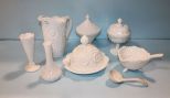 Group of Milk Glass