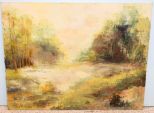 Oil Painting of Trees