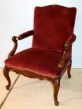 French Carved Arm Chair