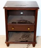 Mahogany One Drawer Nightstand