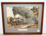 Harlan Hiney Train Print