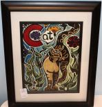 Walter Anderson Cat Print