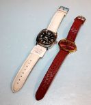 Joan Rivers Classic Stainless Steel Backed Watch Band & Joan Rivers Stainless Backed Watch