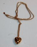 Joan Rivers Heart Pendant