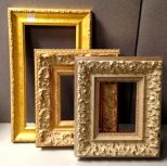 Three Gold Frames