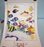 Fish and Chips Tracy Taylor Poster
