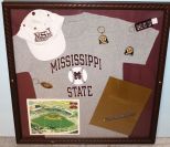 Mississippi State Framed T Shirt, Cap & Key Chains