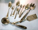 Silver plate Serving Spoons