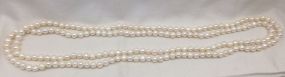 Long Freshwater Pearl Necklace