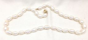 14K Freshwater Irregular Pearl