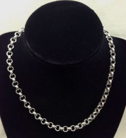 Sterling Silver Ladies Fancy Assorted Chain