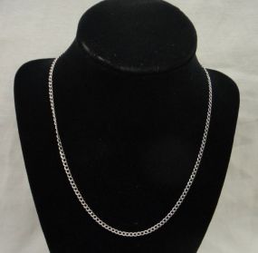 Sterling Silver Ladies Fancy Assorted Chain