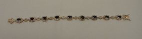 One Sterling Silver Lady's Bracelet